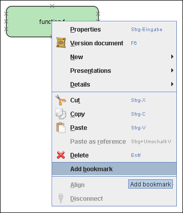 Create bookmarks