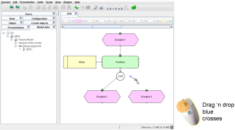 Connect objects