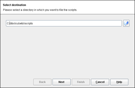 The Export of ECMA scripts