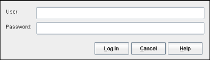 Login dialog